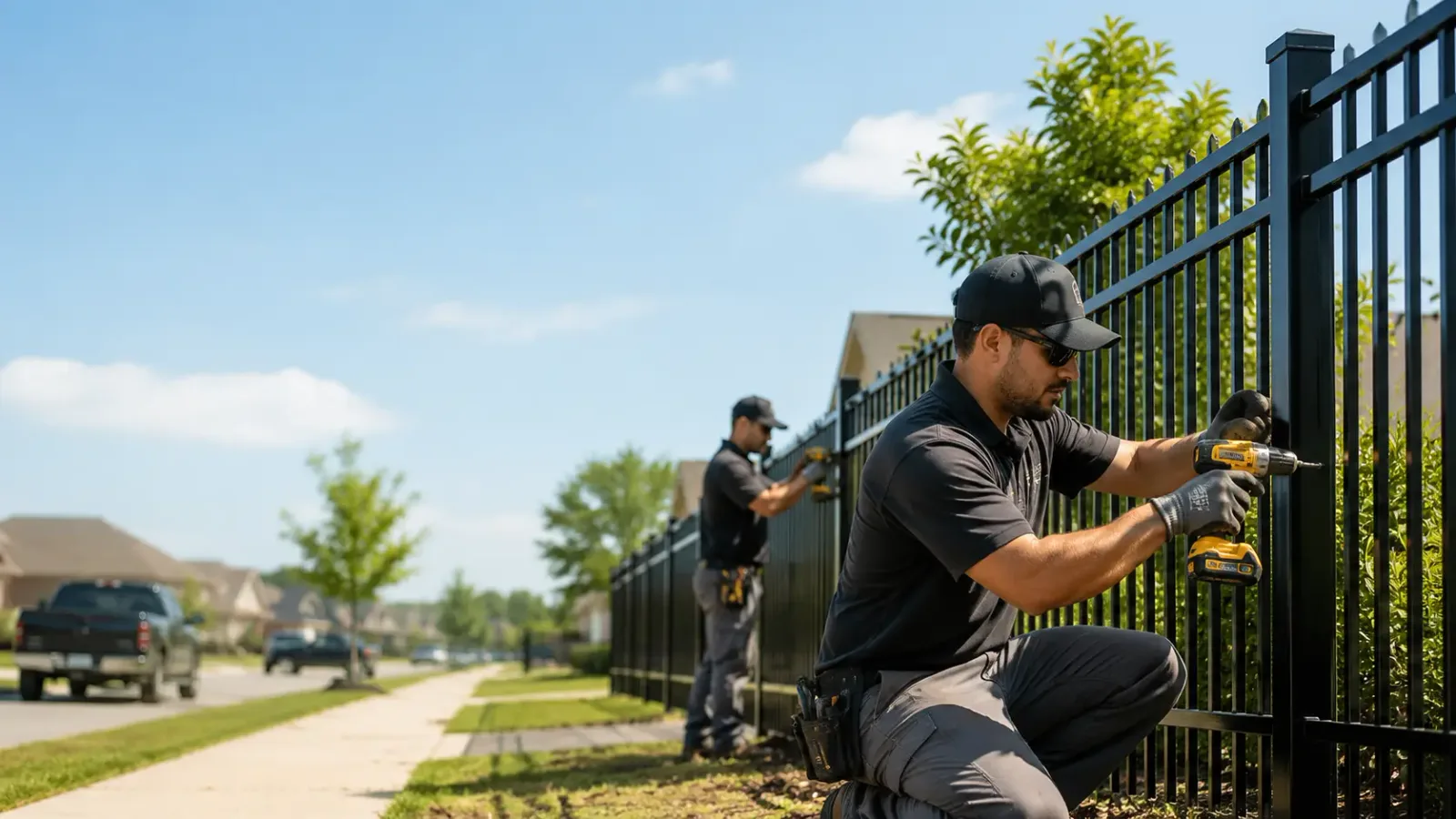 Metal Fence Installation in Golden, MO